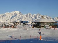 Le Mont Blanc depuis Bisanne (Décembre 2011)